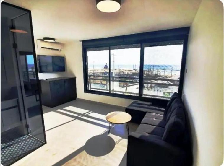 Ryo 11 דירת נופש חדשה על חוף הים נוף לים Apartment Bat Yam Exterior photo